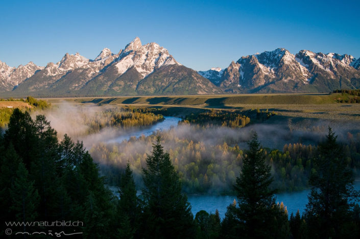 Grand Teton Wyoming Fluss